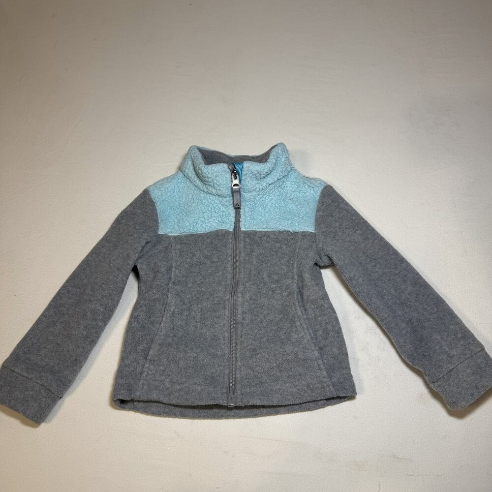 Gerry Kid's Fleece jacket - teal and gray Size‎ 2T